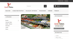 Desktop Screenshot of centrhalles.com